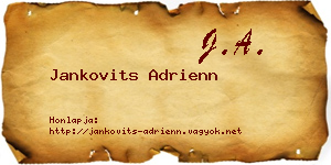 Jankovits Adrienn névjegykártya